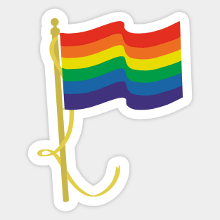 LGBTQ+ Flag Sticker